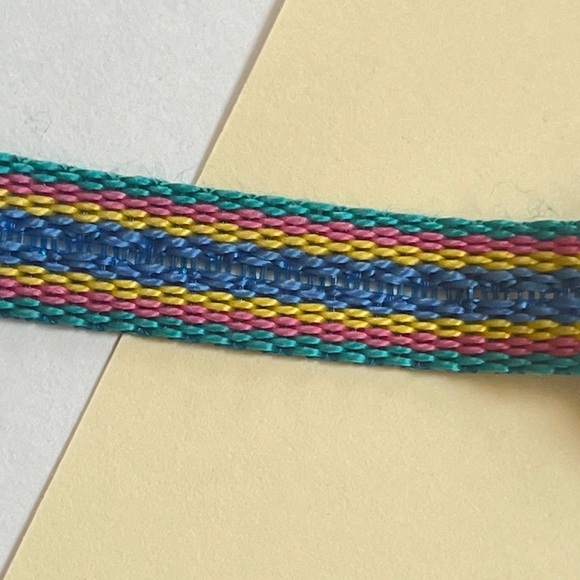 🎉rare!🎉 1980s Flik Flak Swiss water resistant multicolor funky abstract watch - Picture 5 of 16